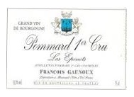 François Gaunoux, Pommard 1er Cru (Burgundy, France)  2009