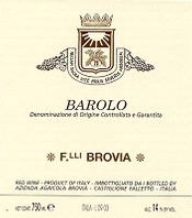 Fratelli Brovia, Barolo (Piedmont, Italy)  2009