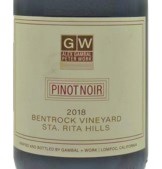 Gambal+Work, Sta. Rita Hills (Santa Barbara County, California) Pinot Noir 2018