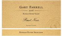 Gary Farrell, Russian River Valley (Sonoma County, California) Pinot Noir 2016