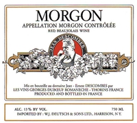 Georges Duboeuf, Morgon (Beaujolais, Burgundy, France)  2010