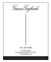 Gianni Gagliardo, Langhe Nebbiolo (Piedmont, Italy)  2018