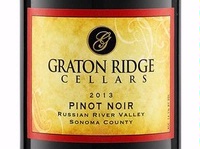 Graton Ridge Cellars, Russian River Valley (Sonoma County, California) Pinot Noir 2013