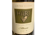 Hart Winery, Temecula Valley (Riverside County, California) Albariño 2019