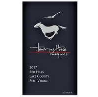 Hawk and Horse Vineyards, Red Hills Lake County (California) Petit Verdot 2017