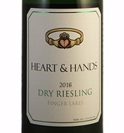 Heart & Hands Wine Company, Finger Lakes (New York) Dry Riesling 2016