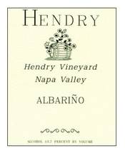 Hendry, Napa Valley (California) Albariño 2019