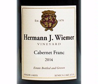 Hermann J. Wiemer, Finger Lakes (New York) Cabernet Franc 2014