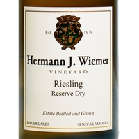 Hermann J. Wiemer Vineyard, Finger Lakes (New York) Dry Riesling 2019