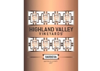 Highland Valley Vineyards, San Diego County (California) Barbera 2017