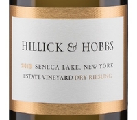 Hillick & Hobbs, Seneca Lake (Finger Lakes, New York) Dry Riesling 2019