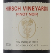 Hirsch Vineyards, Fort Ross-Seaview, Sonoma Coast (Sonoma County, California) Pinot Noir 2020