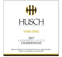 Husch, Anderson Valley (California) Chardonnay 2017