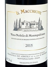 Il Macchione, Vino Nobile di Montepulciano (Tuscany, Italy)  2015