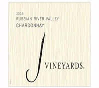 J Vineyards, Russian River Valley (Sonoma County, California) Chardonnay 2016