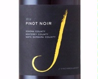 J Vineyards & Winery, Sonoma, Monterey and Santa Barbara Counties (California) Pinot Noir 2016