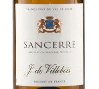 J. de Villebois, Sancerre (Loire Valley, France)  2018