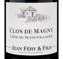 Domaine Jean Féry, Côte de Nuits-Villages (Burgundy, France)  2020