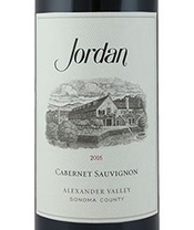 Jordan Vineyard & Winery, Alexander Valley (Sonoma County, California) Cabernet Sauvignon 2016