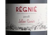 Julien Sunier, Régnié (Beaujolais, Burgundy, France)  2018