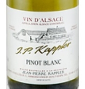 Jean Pierre Kappler, Alsace (France) Pinot Blanc 2020