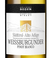 Kellerei Bozen, Alto Adige DOC (Italy) Weissburgunder 2018