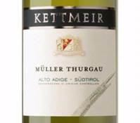 Kettmeir, Alto Adige DOC (Italy) Muller Thurgau 2016