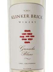 Klinker Brick Winery, Lodi (California) Grenache Blanc 2021