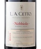 L.A. Cetto, Valle de Guadalupe (Baja California, Mexico) Nebbiolo 2017