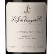 La Jota Vineyard, Howell Mountain, Napa Valley (California) Merlot 2015