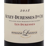 Gilles Lafouge, Auxey-Duresses 1er Cru (Burgundy, France)  2018