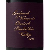 Landmark, Santa Barbara-Sonoma-Monterey Counties (California) Pinot Noir 2015