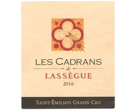 Les Cadrans de Lassegue, Saint-Emilion Grand Cru (Bordeaux, France)  2016