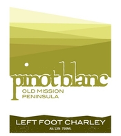 Left Foot Charley, Old Mission Peninsula (Michigan) Pinot Blanc 2017