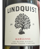 Lindquist Family Wines, Los Olivos District, Santa Ynez Valley (Central Coast, California) Marsanne 2021