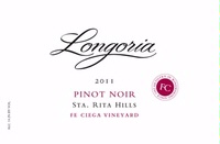 Longoria Wine, Sta. Rita Hills (Santa Barbara County) Pinot Noir 2011