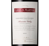 Louis M. Martini, Alexander Valley (Sonoma County, California) Cabernet Sauvignon 2016