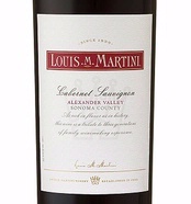 Louis M. Martini, Alexander Valley (Sonoma County, California) Cabernet Sauvignon 2013