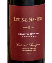 Louis M. Martini, Sonoma Valley (California) Cabernet Sauvignon 2014