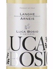 Luca Bosio, Langhe Arneis DOC (Piedmont, Italy)  2016