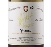 Domaine Lupin, Frangy, Roussette de Savoie AOP (France)  2020