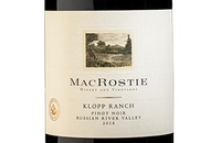 MacRostie Winery and Vineyards, Russian River Valley (Sonoma County, California) Pinot Noir 2018