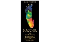 Macchia, Amador County (California) Barbera 2018