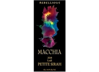 Macchia, Lodi (California) Petite Sirah 2018