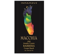 Macchia, Amador County (California) Barbera 2020