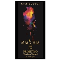 Macchia, Lodi (San Joaquin Valley, California) Primitivo 2020