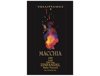 Macchia, Lodi (San Joaquin Valley, California) Old Vine Zinfandel 2020