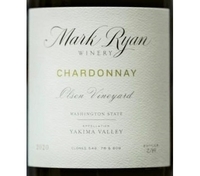 Mark Ryan Winery, Yakima Valley (Washington) Chardonnay 2020