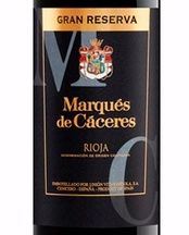 Marques de Caceres, Rioja Gran Reserva (Spain)  2012