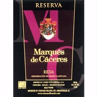 Marqués de Cáceres, Rioja Reserva (Spain)  2012